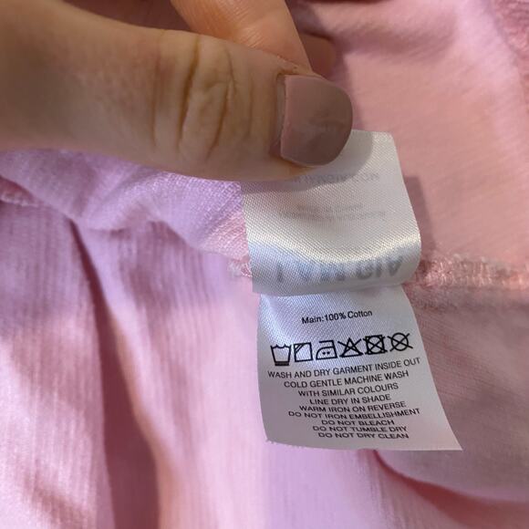 I Am GIA Pink Corduroy Pleated Mini Skirt Size Medium Y2K Preppy Academia - Picture 5 of 9